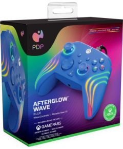 Pad PDP PDP XS Pad przewodowy Afterglow WAVE - niebieski