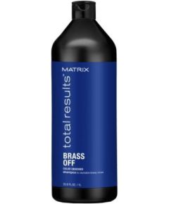 MATRIX TOTAL RESULTS Color obsessed BRASS OFF Szampon neutralizujący miedziane odcienie 1000 ml