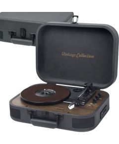 Plašu atskaņotājs Muse Turntable Stereo System | MT-207 DGB | 2x5 W | Bluetooth | Black/Brown
