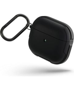 UNIQ etui Valencia AirPods 3 czarny|midnight black Antimicrobial