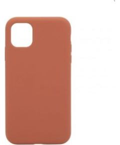 Connect Samsung  Galaxy A34 Premium Quality Soft Touch Silicone Case Saddle Brown