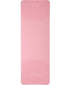 Jogas paklājiņš YM10 YOGA MAT TPE LIGHT PINK HMS