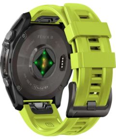 Tech-Protect ремешок для часов Silicone Garmin fenix 5X/5X Plus/6X/6X Pro/7X/8 51 мм, lime