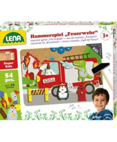 Lena ИГРА С МОЛОТКОМ И ДОСКОЙ , ПОЖАРНЫЕ 3+ L65836