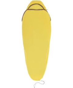 Sea To Summit Reactor Sleeping Bag Liner - Mummy W/ Drawcord- compact- yellow