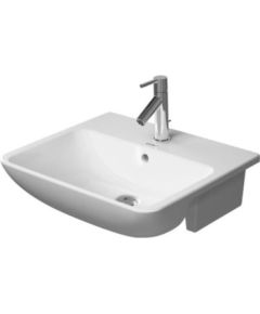 Duravit izlietne ME by Starck, 550x455 mm, daļēji virsmā, balta WG Подвесные
