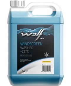 WOLF 1043344 Windscreen Washer Winter -22oC 5L Logu mazg. šķidrums Стеклоомывающие жидкости