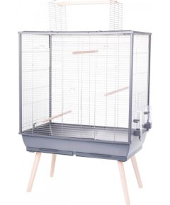 Zolux NEOLIFE 80 putnu būris, pelēks