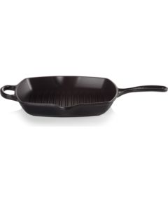Le Creuset Čuguna grillpanna kvadrātveida 26x26cm matēti melna