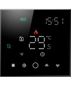 Hismart TUYA Программируемый термостат WiFi, черный