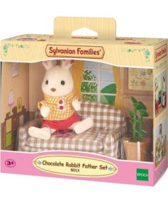 SYLVANIAN FAMILIES Šokolādes trušu tēvs ar dīvānu