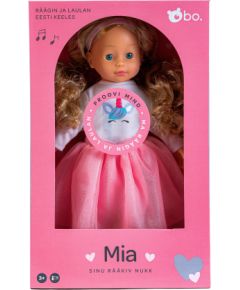 bo. Интерактивная кукла "Mia" (разговаривает на эстонском языке), 40 см