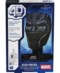 MARVEL 4D Пазл маска Черной Пантеры