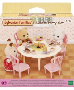 SYLVANIAN FAMILIES Rotaļu komplekts Saldumu ballīte