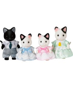 SYLVANIAN FAMILIES Melnbalto kaķu ģimene