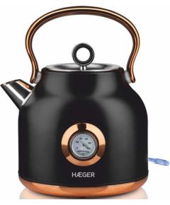 Haeger EK-22B.024A Art Deco Elektriskā tējkanna ar termometru 1.7L 2200W