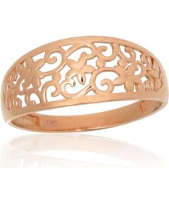 Zelta gredzens #1101193(Au-R), Sarkanais Zelts 585°, Izmērs: 20, 1.82 gr. Sieviešu