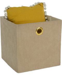 Basket LIDO LEO 30x30xH30cm, beige