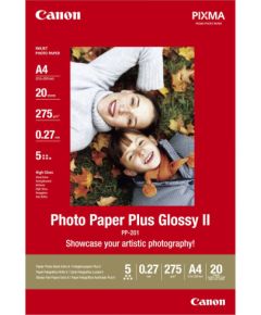 Canon фото бумага A4 265 г Glossy II 20 листов (PP-201)