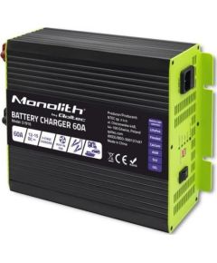 Qoltec lādētājs LiFePO4 AGM GEL SLA | 60A | 12V