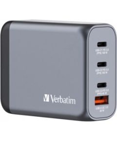 Verbatim GNC-100 GaN Charger Tīkla Lādētājs 100W