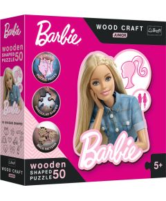 Mattel TREFL BARBIE Пазл из дерева Барби 50 шт.