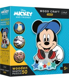 Hasbro TREFL DISNEY Пазл из дерева Микки-Маус 50 шт.