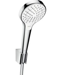 Hansgrohe rokas dušas komplekts Croma Select S Vario Porter, 1250 mm, balta/hroms