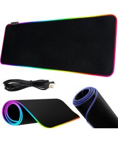 Goodbuy XXL spēļu peles paliktnis RGB | 800 x 300 | 7 režīmi