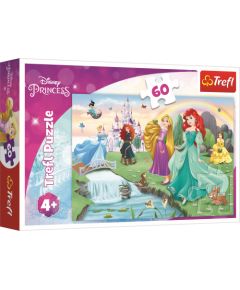 TREFL DISNEY PRINCESS Puzle Princeses, 60 gab.