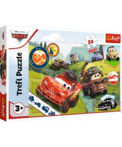 TREFL CARS Maxi puzle, 24 gab.