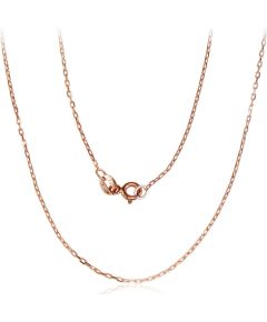Zelta ķēdīte Enkurs 1.2 mm, dimantu apstrādājums #1400043(Au-R), Sarkanais Zelts 585°, garums: 55 cm, 1.83 gr.