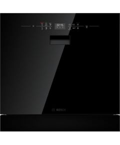 Bosch SCX6ITB00E s6, iebūv. modulāra trauku mašīna 60cm ExtraDry Melna