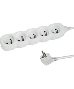 Esperanza ELK207W Power strip 5GN/1.5M White