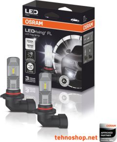 Osram H10-LED AUTOLAMPAS 12V 9745CW LEDriving FL 2gab Autospuldzes
