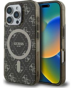 Guess IML 4G Background MagSafe Защитный Чехол для Apple iPhone 16 Pro