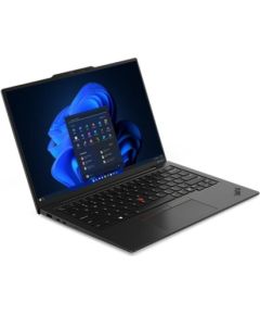 Lenovo ThinkPad X1 Carbon Gen 12 Core™ Ultra 7 155U 512GB SSD 32GB 14" WUXGA (1920x1200) IPS WIN11 Pro IR Webcam ECLIPSE BLACK Backlit Keyboard FP Reader 1 YW   21KC0046US Portatīvie datori