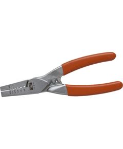 Bahco Crrimping pliers for round pattern cable connections 0,5-2,5mm2 140mm Knaibles un stangas