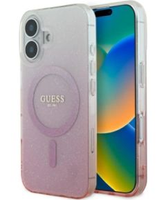Guess IML Glitter Gradient MagSafe Защитный Чехол для Apple iPhone 16 Plus