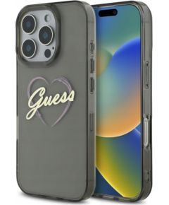Guess IML Heart Защитный Чехол для Apple iPhone 16 Pro Max