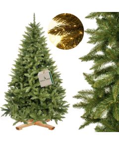 Springos CT0187 Ель искусственная 220 см Premium Royal Trees, Пихта кавказская, на деревянной подставке