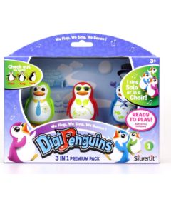 Playgo Музыкальный комплект  Silverlit Digitālais Pingvīns (3 штуки) FB883852