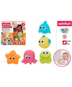 Win Fun Ванный комплект резиновых игрушек с 6 мес. CB44760