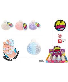 Antistresa bumbiņa 6 cm  dažādas krāsas CB37721