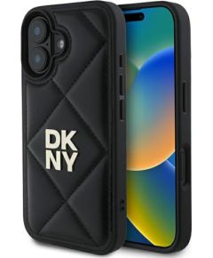 DKNY Quilted Stack Logo Aizsargapvalks Priekš Apple iPhone 16