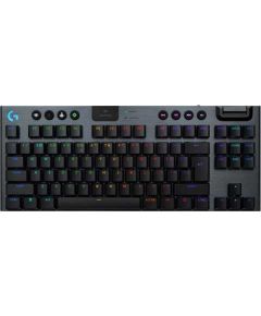 Keyboard Logitech G915 X LightSpeed TKL Clicky US (W), black