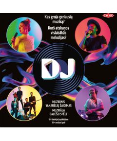 TACTIC Galda spēle "DJ Pop Music"