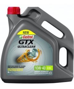 Castrol Motora eļļa 10W40 GTX ULTRACLEAN A3/B4 4L