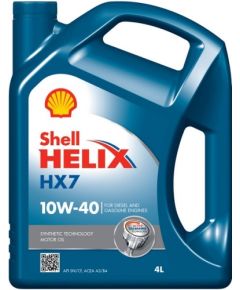 Shell Motora eļļa 10W40 HELIX HX7 4L