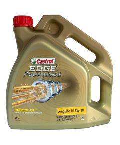 Castrol Motora eļļa 5W30 EDGE PROFESSIONAL TITANIUM LL III 4L